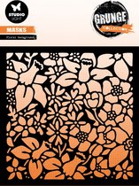 Mask stencil Floral background - Grunge collection nr. 182