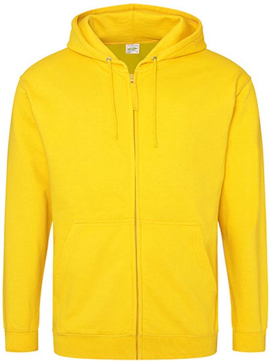 Sweat à capuche Vegan avec zip et capuche Yellow Sun - XXL