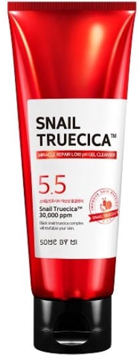 Snail Truecica Miracle Low pH Gel Cleanser - SOME BY MI - Koreaanse huidverzorging