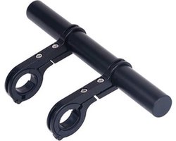 ZenXstore Stuurverlenging - Universele 20 cm Uitbreiding voor Alle Fietsen, Elektrische Steps (Ninebot Segway, Xiaomi, etc.), Fatbikes - Ideaal voor Fietslicht, Snelheidsmeter, GPS, Sportcamera