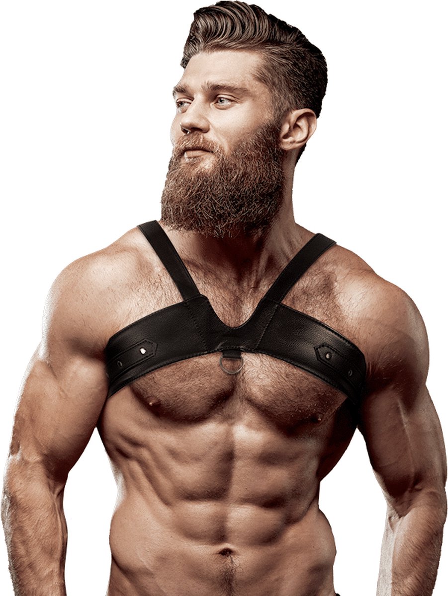Goedkoopste FETISH SUBMISSIVE ATTITUDE | Fetish Submissive Attitude - Eco Leather Brigade Man Chest Harness