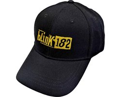 Blink182 - Modern Logo Baseball pet - Zwart