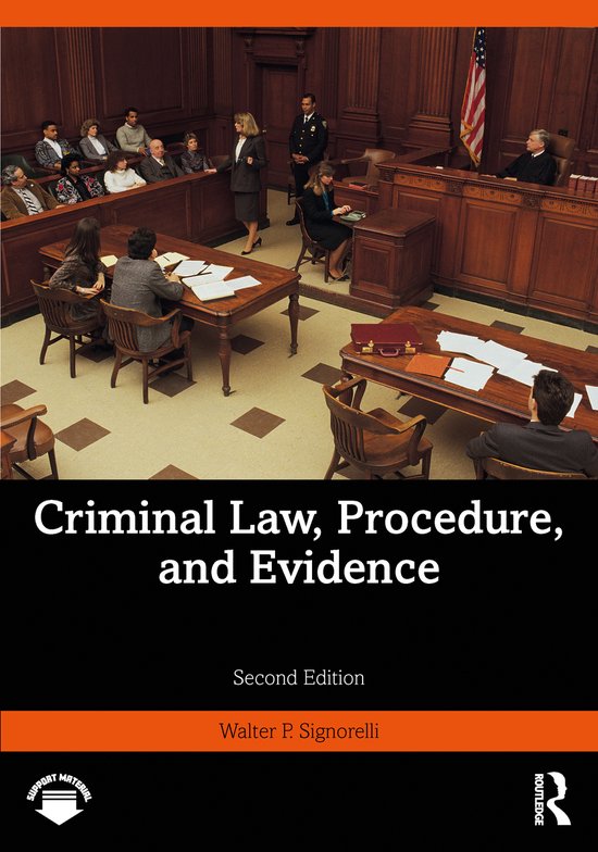 Criminal Law, Procedure, and Evidence - cover
