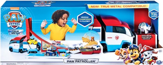 Paw Patrouille Paw Patroller moulé sous pression + véhicule