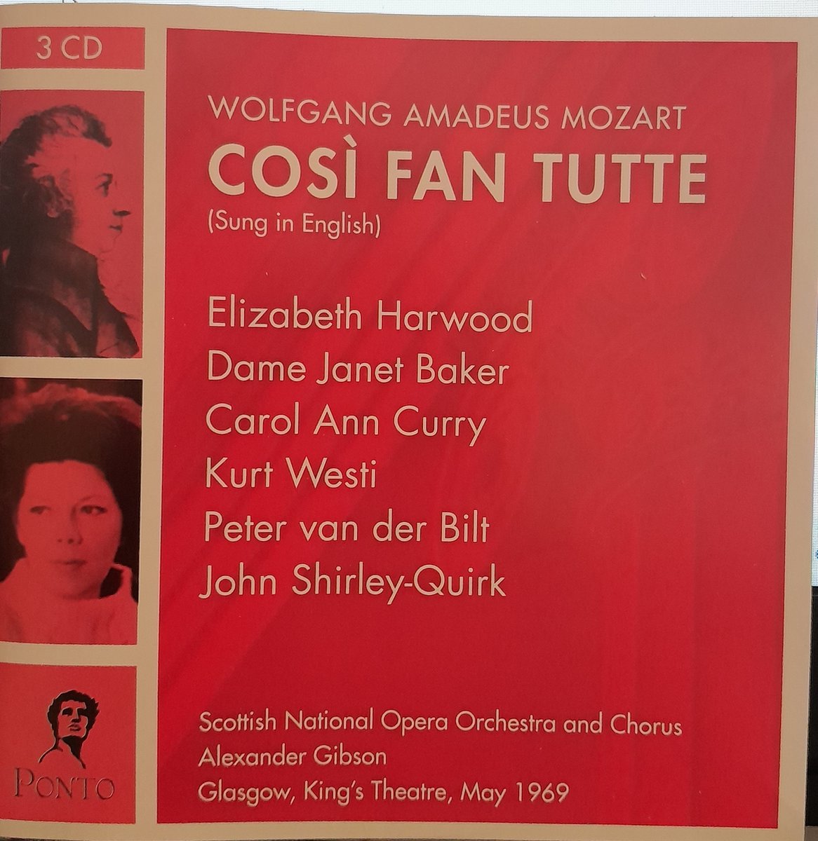 Cosi Fan Tutte (Gibson, Scottish Noo/chorus, Baker, Harwood)