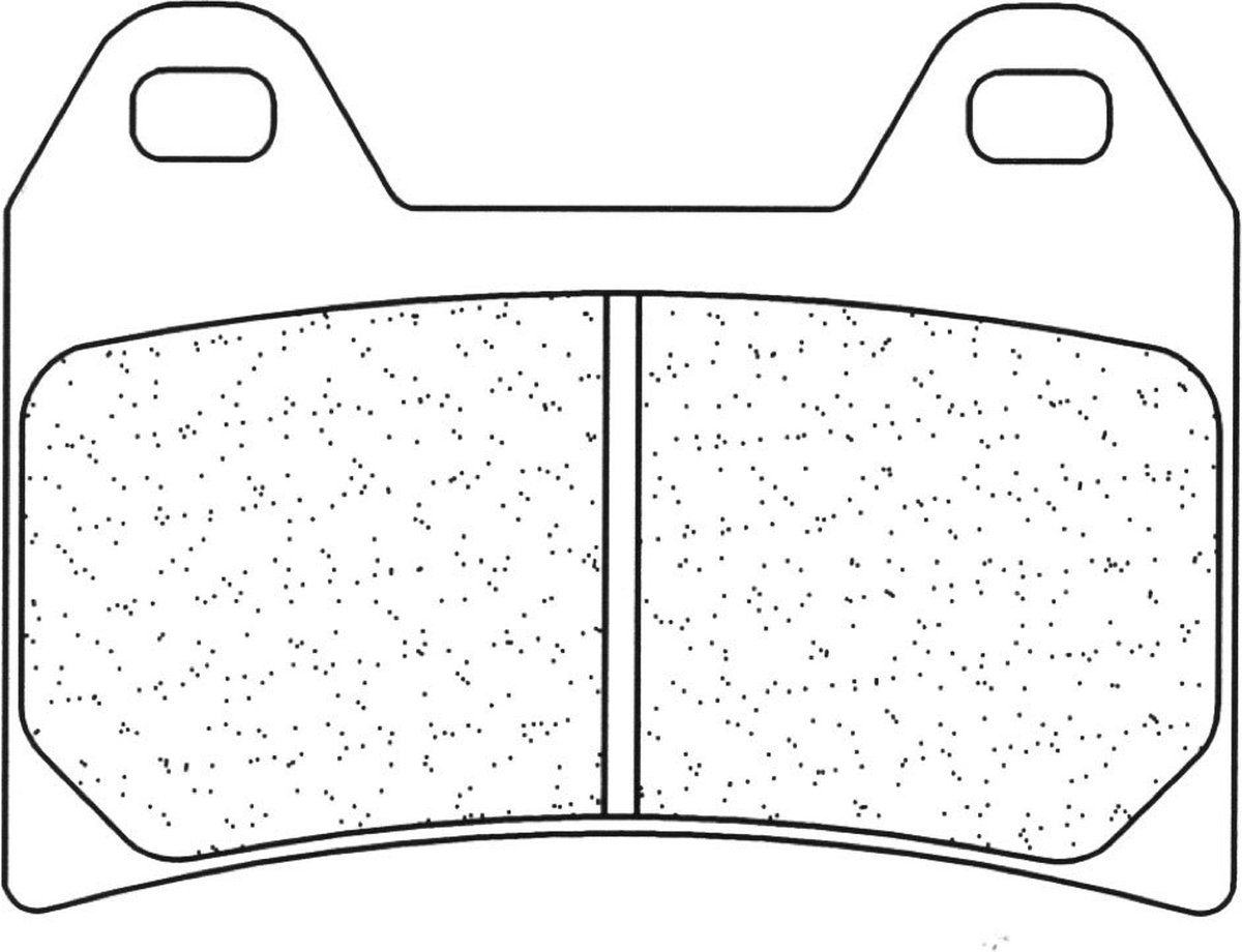 Cl Brakes 2539xbk5 Gesinterde Remblokken Zilver