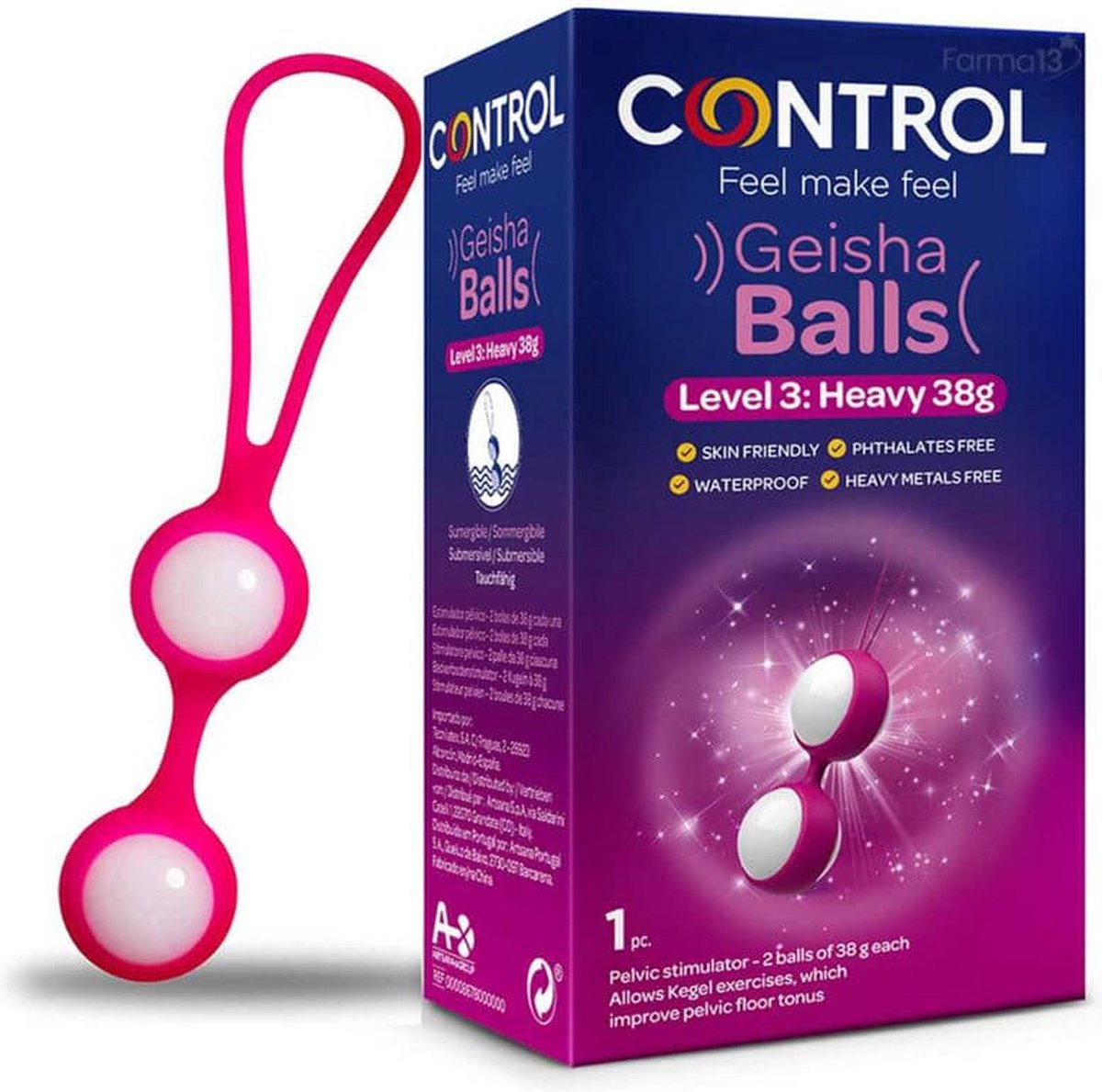 Goedkoopste CONTROL | Control Geisha Balls Nivel Ii - 38g
