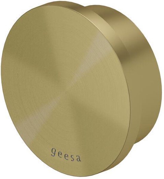 Geesa Opal handdoekhaak groot 5,4 x 1,9 x 5,4 cm, goud geborsteld