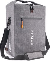 Fietstas Rolltop Rugzak met Laptopvak - 100 % Waterdicht 3 in 1 Enkele fietstas Rugtas Schoudertas - geschikt voor elektrische fiets - 28 liter