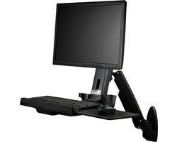 StarTech Zit-sta bureau werkplek - tot 24 inch monitor - wand
