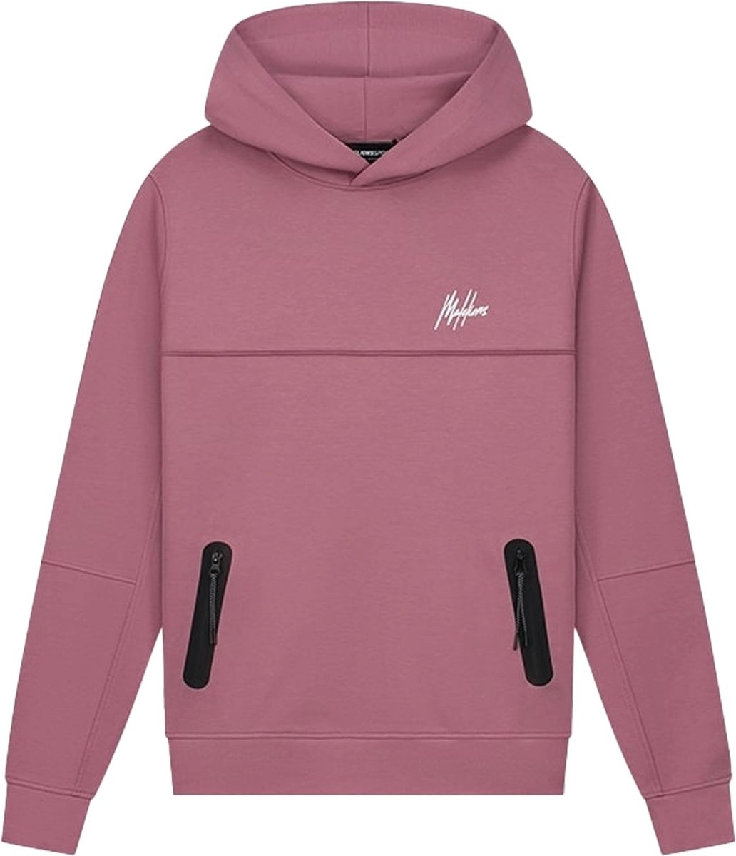 Malelions sport counter hoodie in de kleur roze.