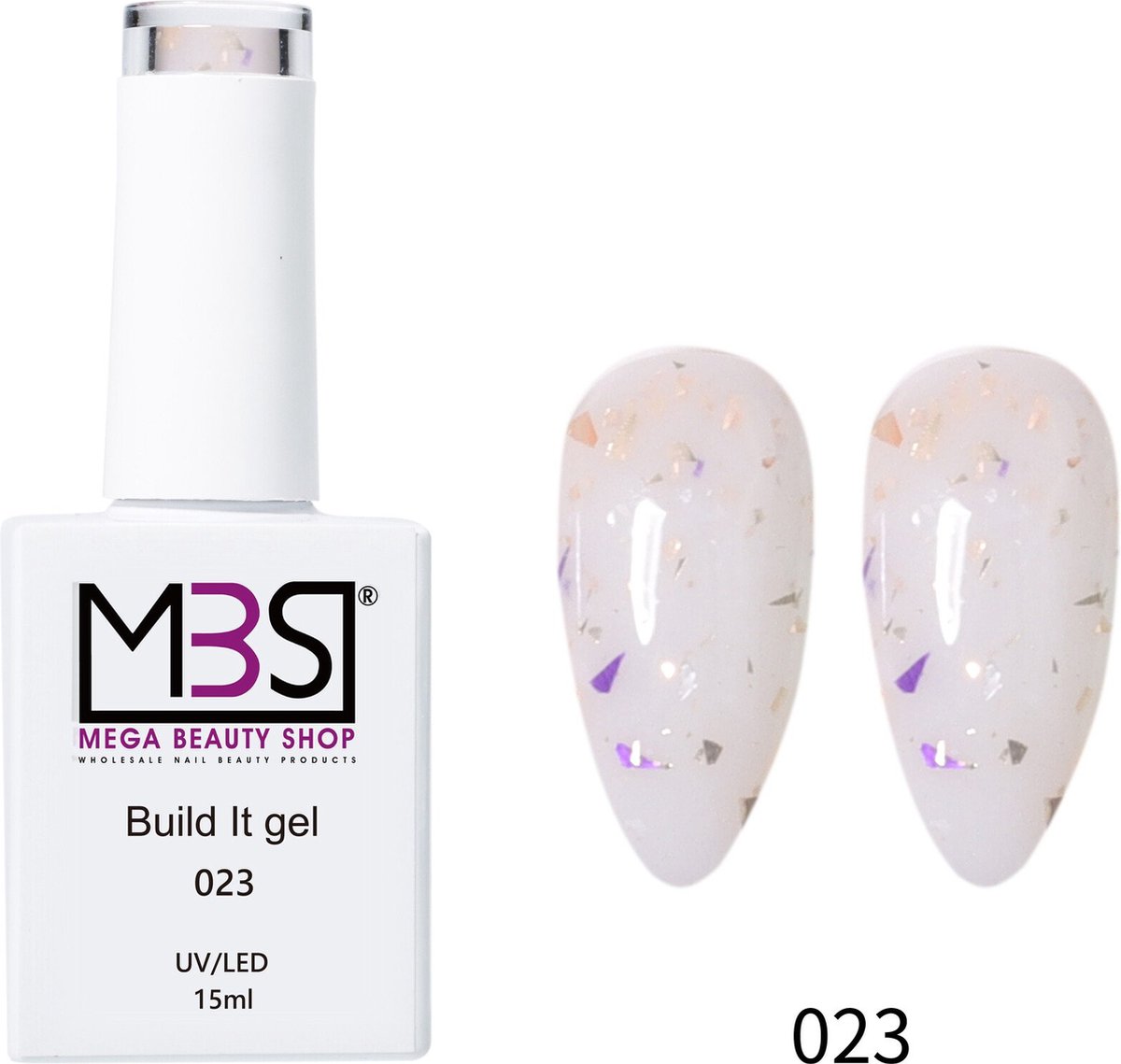 Goedkoopste Biab gel/Build It gel 15ml. HEMA & TPO free (023) - Biab - Builder Gel - Biab nagellak - build it gel