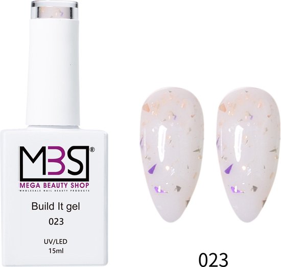 Biab gel/Build It gel 15ml. HEMA & TPO free (023) - Biab - Builder Gel - Biab nagellak - build it gel