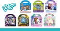 Divers livres d'activités créatives Totum incluant Sonic Prime, Pat' Patrouille, La Reine des Neiges, Stitch, Gabby et la Maison Magique et Licorne.