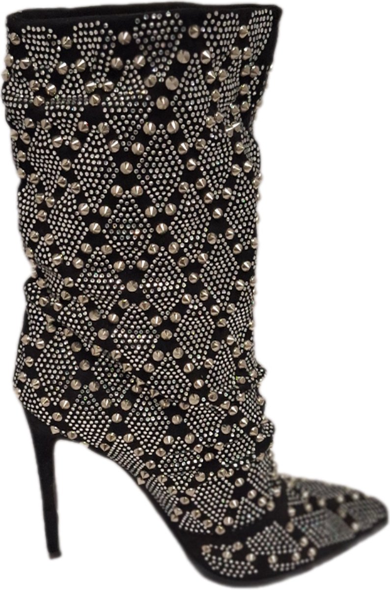 RUON- LUXE LAARSJE MET SILVERSMOCK-TEXTILEMATERIAL-37