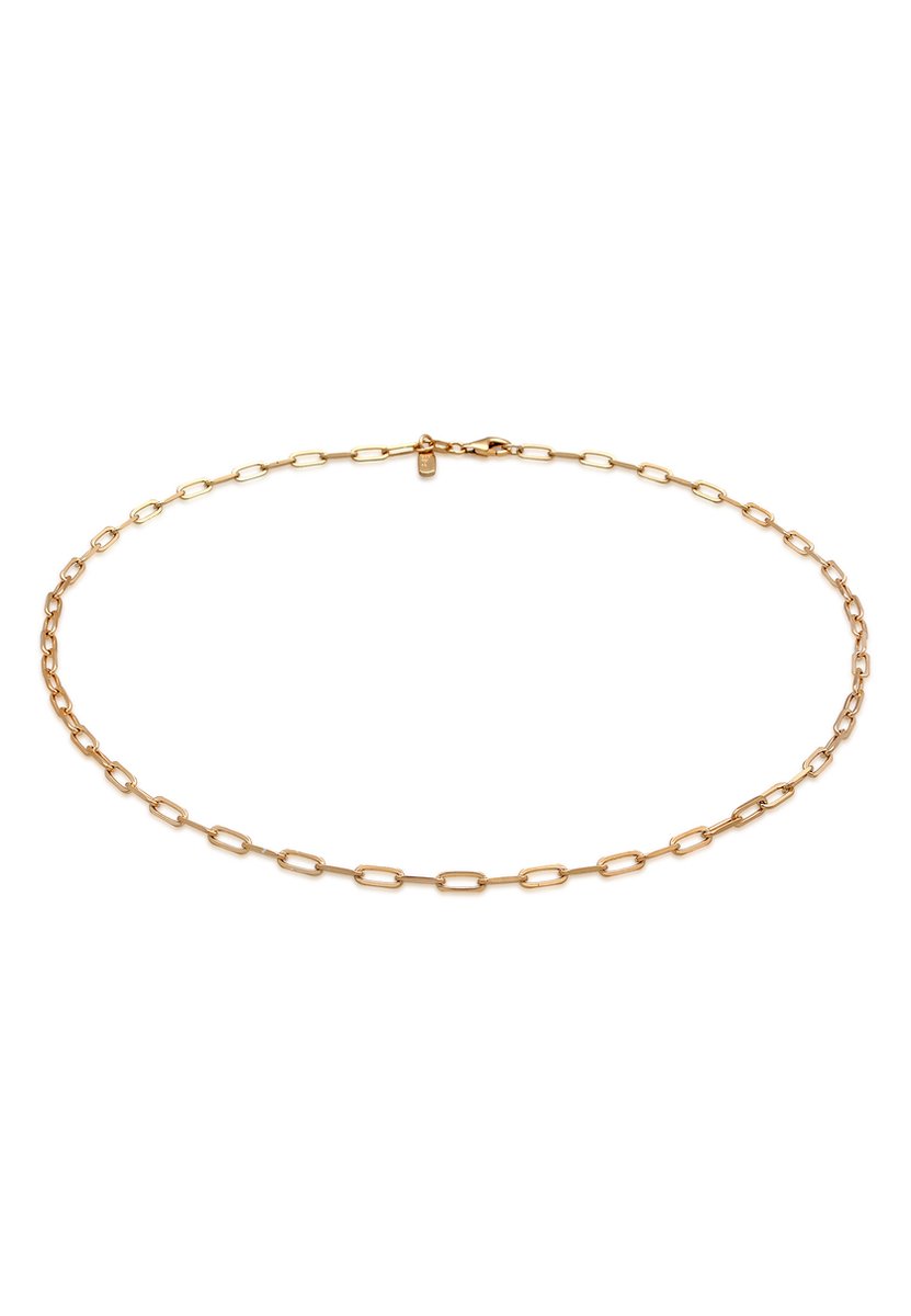 Elli - Halsketting - Gliederkette Oval Chain Optik 925 Sterling Silber - Dames