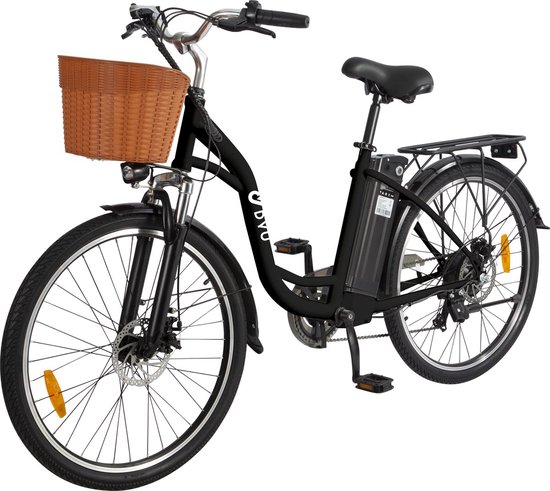 Foto: Hitway elektrische fiets bk35 16 inch city commuter ebike met afneembare 36v 6ah lithium batterij opvouwbaar e bike met 250w motor