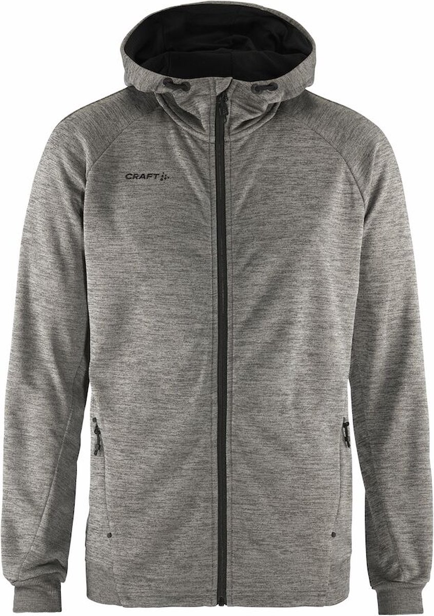 Craft ADV Unify FZ Hood M 1909132 - Dk Grey Melange - 4XL