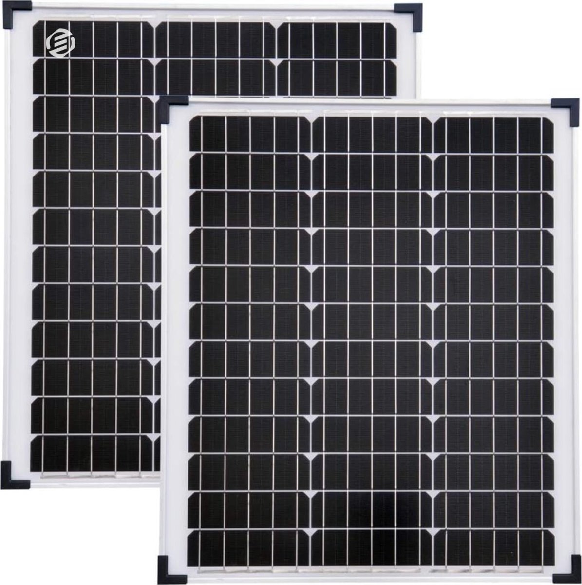 Equivera Zonnepanelen met Stekker - Zonnepanelen Compleet Pakket - Plug & Play - Doe het Zelf Zonnepanelen - voor Thuis, Camper, Camping