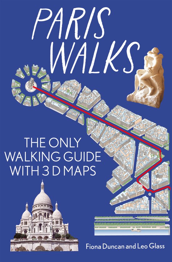 Duncan Petersen Guides- Paris On Foot City Guide - the best  ... - cover