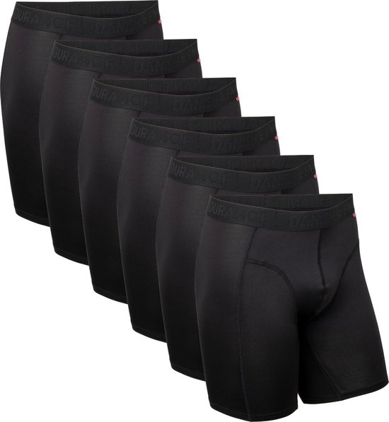 Culottes de sport - Extra longs - Boxers de Sport - Lot de 6 - Zwart - Taille XXL