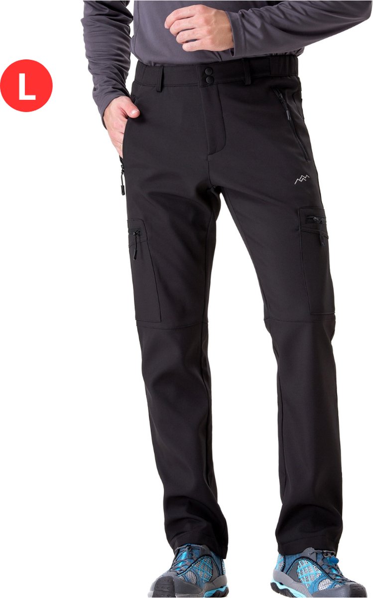 Bovista Skibroek Skipak Snowboard Broek Winterbroek Sneeuwbroek Heren Wintersport Outdoor Zwart
