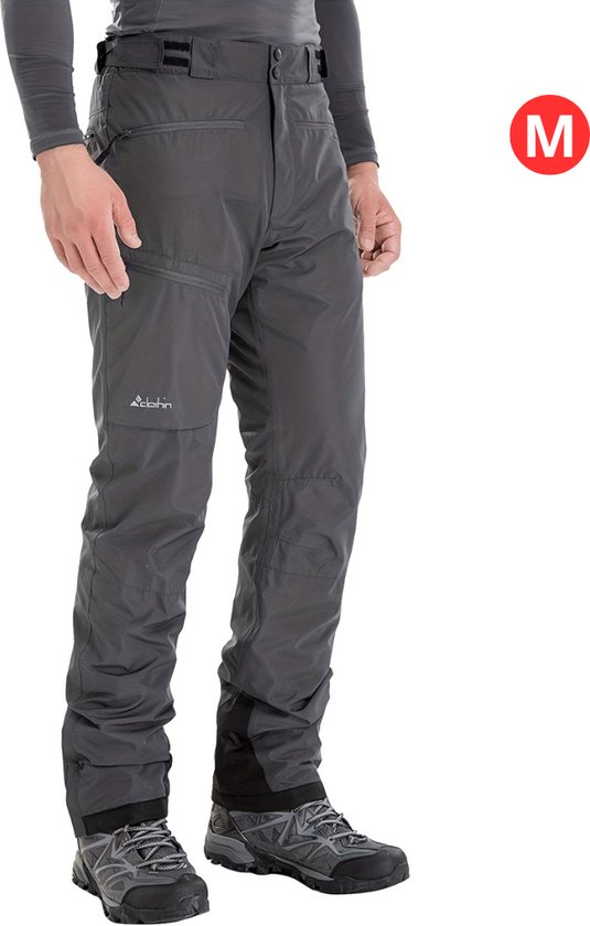 Bovista Skibroek - Skipak - Snowboard Broek - Winterbroek - Sneeuwbroek - Heren - Wintersport - Buiten - Grijs - Maat M