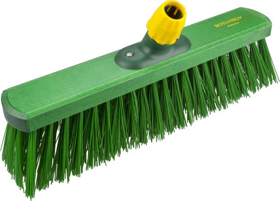 Straatbezem IVAR voor bestratingen en vlonders - Harde bezemkop van 40 cm breed - Houten steel van 140 cm van IVAR — afbeelding 4