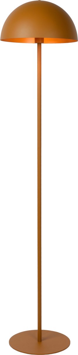 Lucide SIEMON - Vloerlamp - Ø 35 cm - 1xE27 - Okergeel