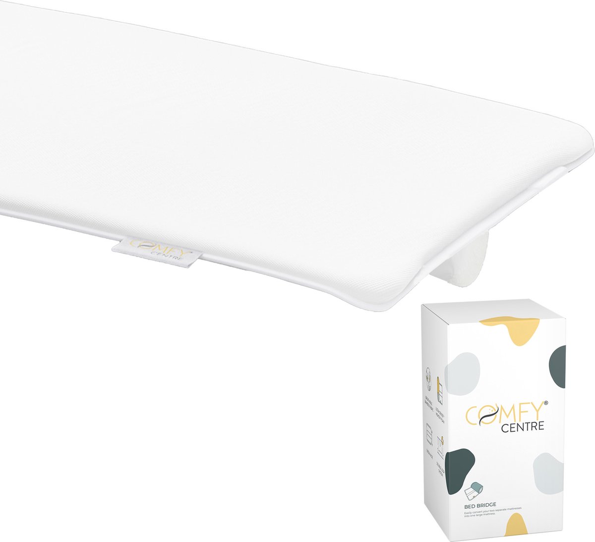 COMFYCENTRE® Matraswig - Extra Brede Liefdesbrug voor Matrassen - Matraswiggen - Bedbinder - Matrasbinder De Luxe - 200x30cm - voor 180 x 200 cm Matrassen