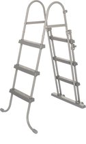 LuxeLivin' - Zwembadladder Flowclear met 4 treden 107 cm