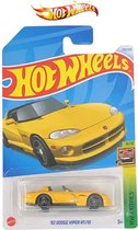 HOT WHEELS '92 DODGE VIPER RT/10 JAUNE 218/250 1:64 HW EXOTICS 6/10