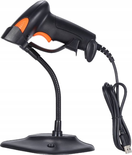 Draadloze Barcode Scanner – Leest 1D- En 2D-codes, Plug & Play, Voor Papier En Scherm, USB Of Draadloze Dongel, Licht En Ergonomisch
