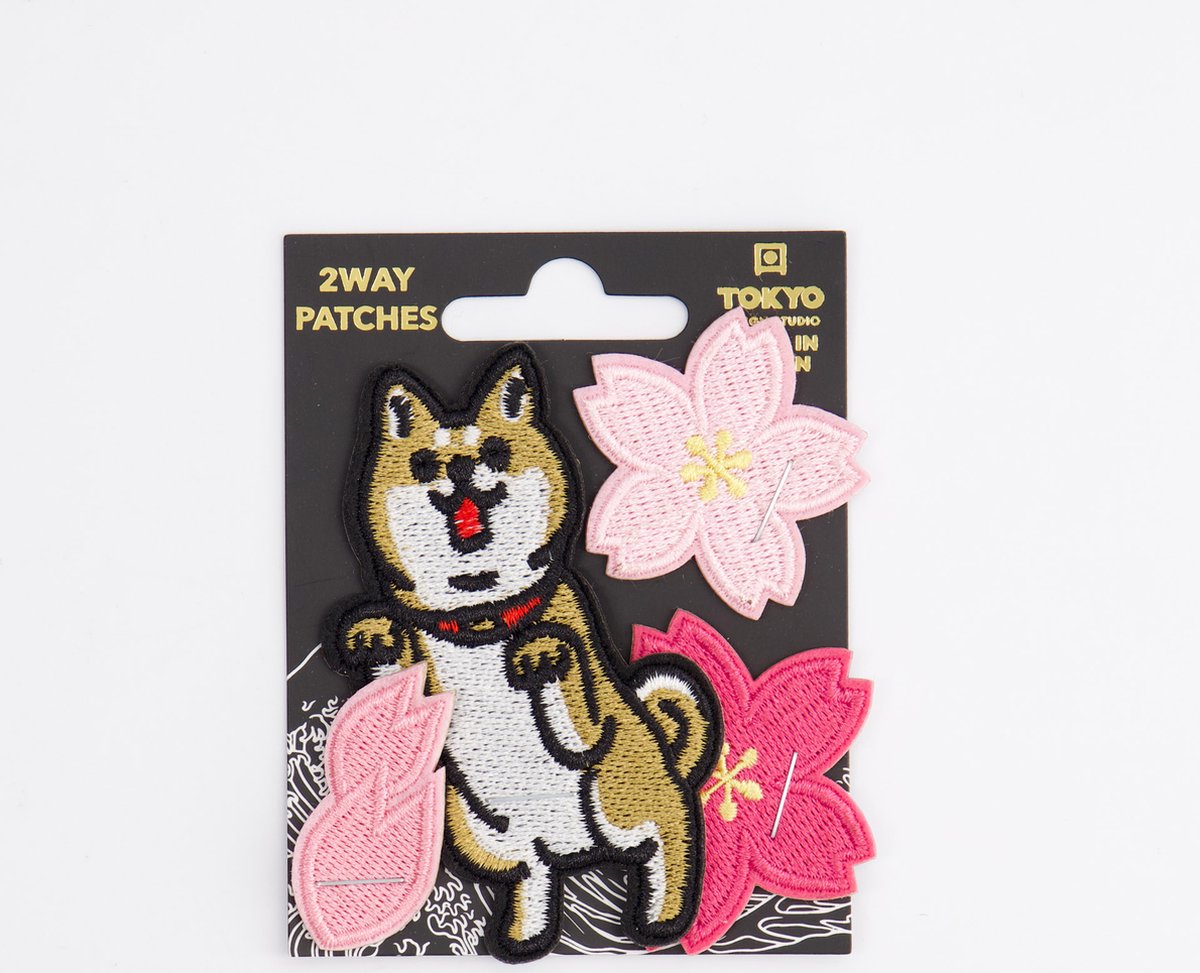 Tokyo Design Studio - Magneet - 2Way - Shiba-Hond - met Sakura