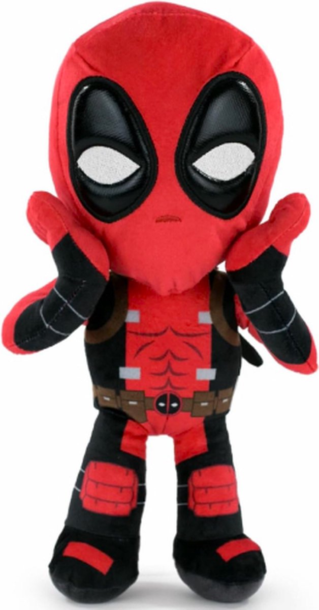 Deadpool Marvel - "Surprised Hands" - Pluche Knuffel - 35 cm