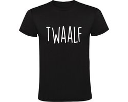 Twaalf - Kinder T-shirt - stoer - jarig - 12 jaar - 12 jarigen - feest - 12