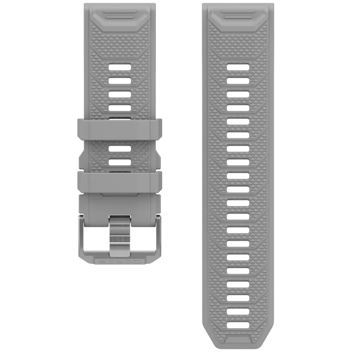 Coros Vertix 2S Siliconen Band Moon Grijs