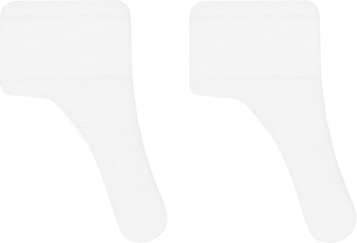 3 Paar Anti-slip Oorhaakjes Mini - Brilhaakjes - Siliconen - Transparant