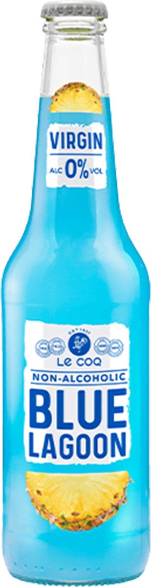 A. le Coq Blue Lagoon Virgin 0,0% 12 flesjes