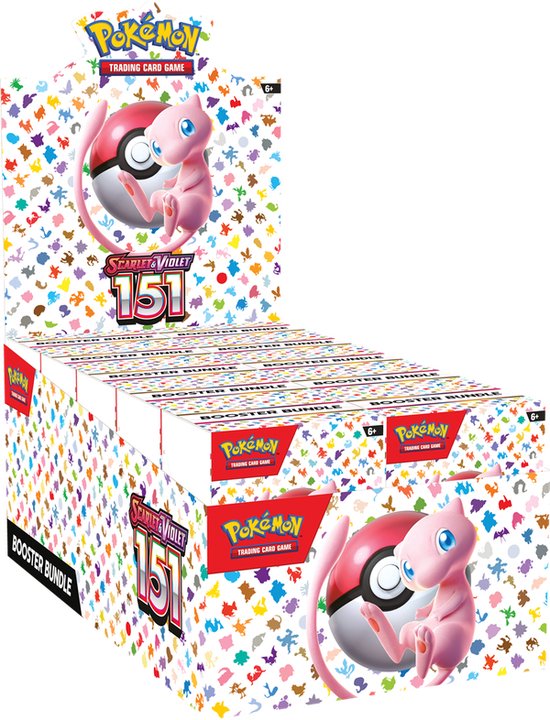 Pokémon Scarlet & Violet 151 Booster Bundle Display