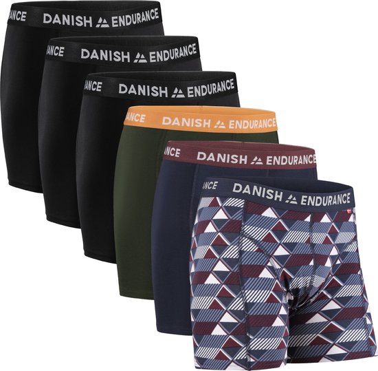 L&K Set van 10 boxershorts voor heren Men retroshorts met geweldig patroon, katoen 1102, 5XL