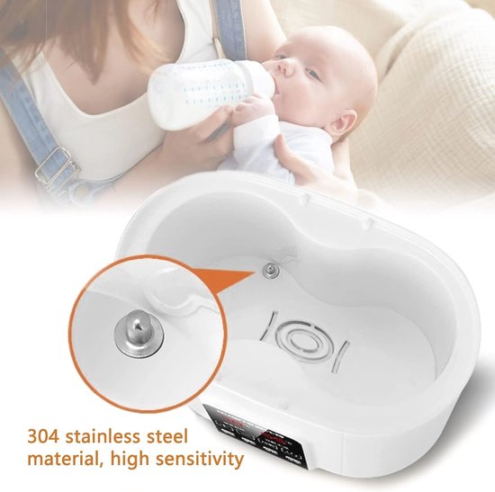 Nomad draagbare draadloze flessenwarmer MyBabyBottle, babyvoeding, moedermelk, snel opwarmen in 8 minuten, fles voor op reis, auto, vliegtuig (Roze