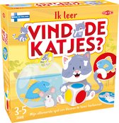 Tactic Ik Leer: Vind de Katjes – Bordspel – Educatief – Zoek en Vind Spel met Katjes – 2 tot 4 Spelers – Vanaf 3 Jaar