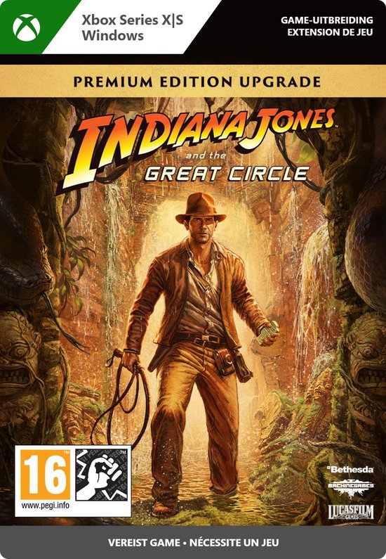 Indiana Jones and the Great Circle: Premium Edition Upgrade - Xbox Series X|S & Windows - Uitbreiding Download