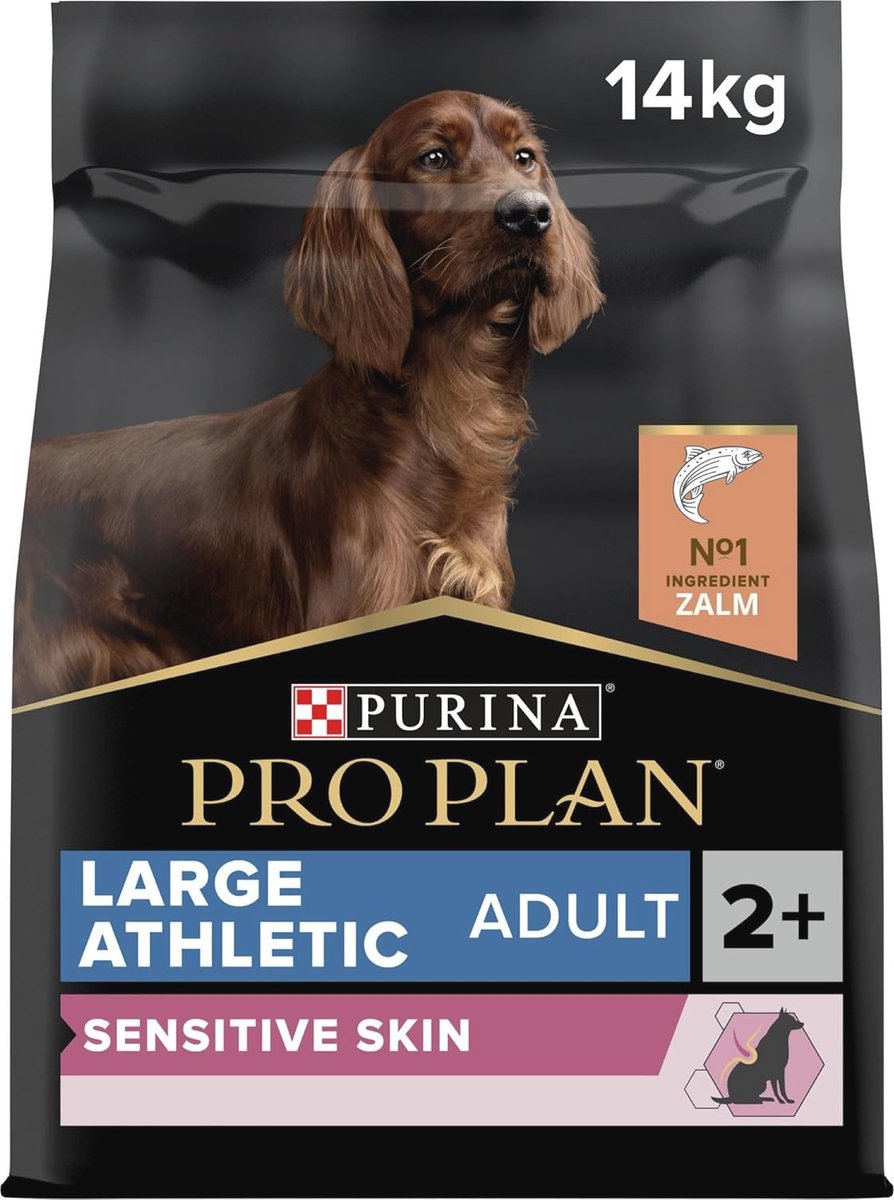 Hondenbrokken voor Grote Volwassen Honden met Gevoelige Huid - Zalm - 14kg