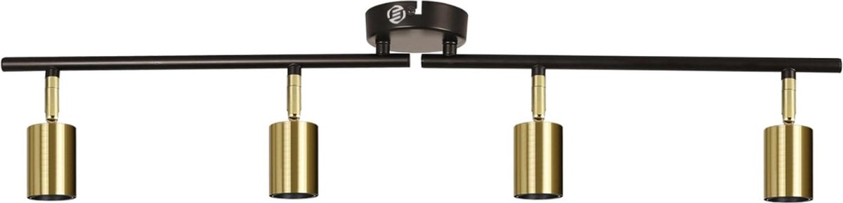Equivera Plafonaire Lamp - Lamp - Plafond Lamp - Plafonnaire Lamp - Plafondlamp Goud