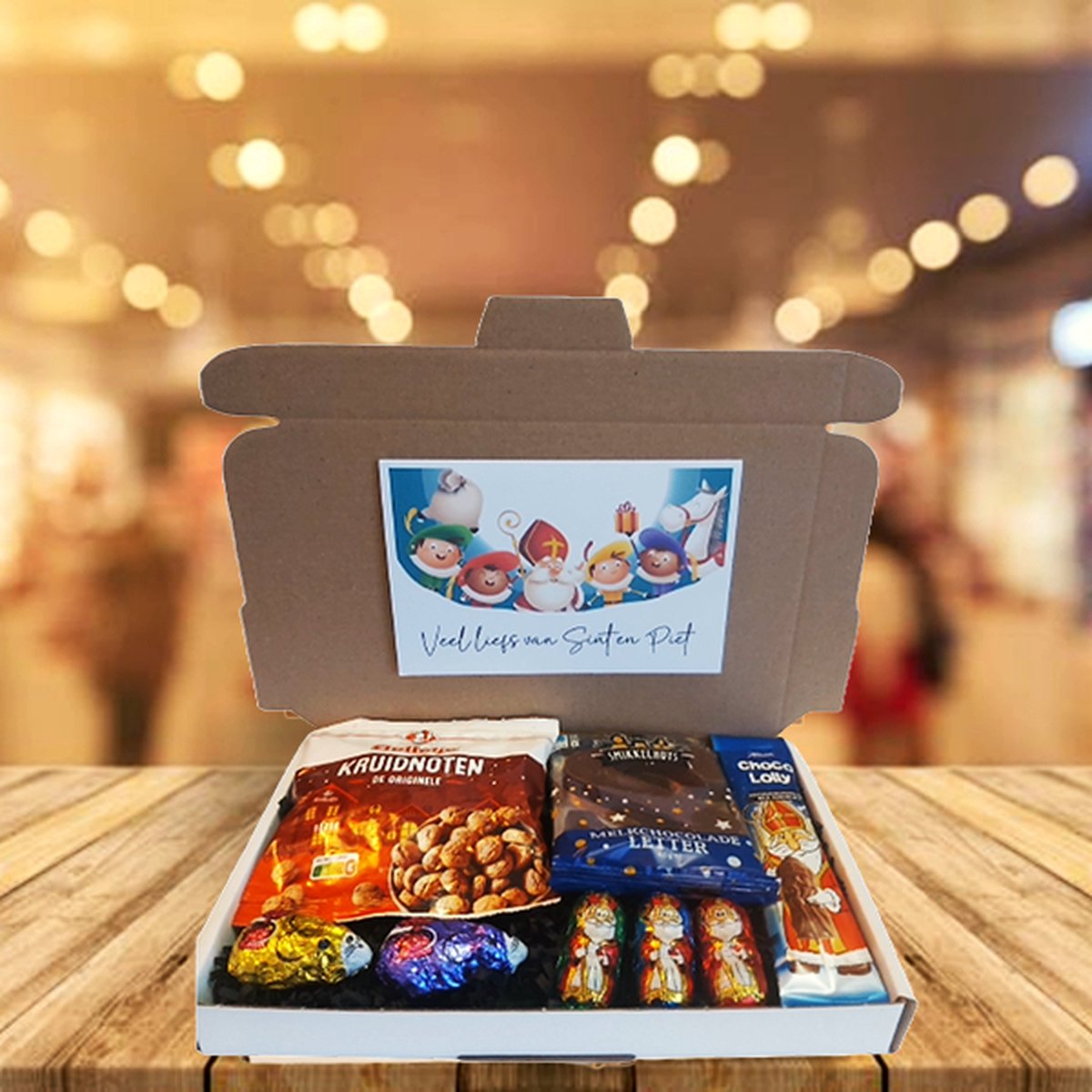 Brievenbus cadeau Sinterklaas Mix