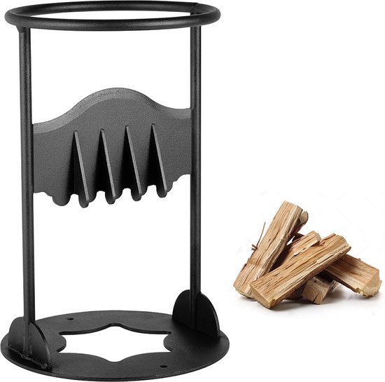 Brandhoutboor Houtklover, Heavy Duty koolstofstalen houtklover, 42 mm, Hex Shank Brandhoutmachine kloofboor, voor huishoudelijk gebruik