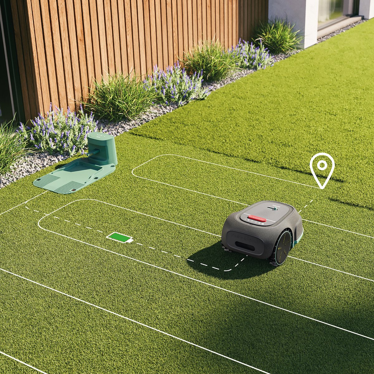 Philips Robotgrasmaaier RSL3000 GPS thumbnail 6