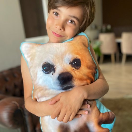 Personnalisé - Coussin mémoire - 30 cm - avec eigen photo